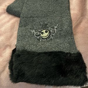 Nightmare Before Christmas Jack Skellington winter scarf!